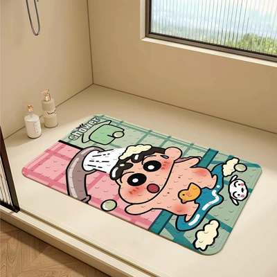 Avtomobil döşəmə paspasları — Bathroom Non-Slip Floor Mat - xiaoxin-bath-no-49-3665cm-official-authentic-product