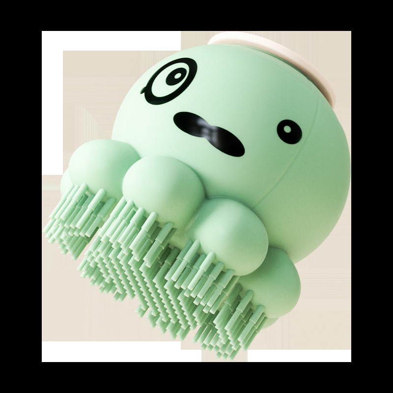 Mascotas cepillo de baño de silicona gatos cepillo de silicona artefacto explosivo transfronterizo al por mayor cepillo de masaje de baño para perros