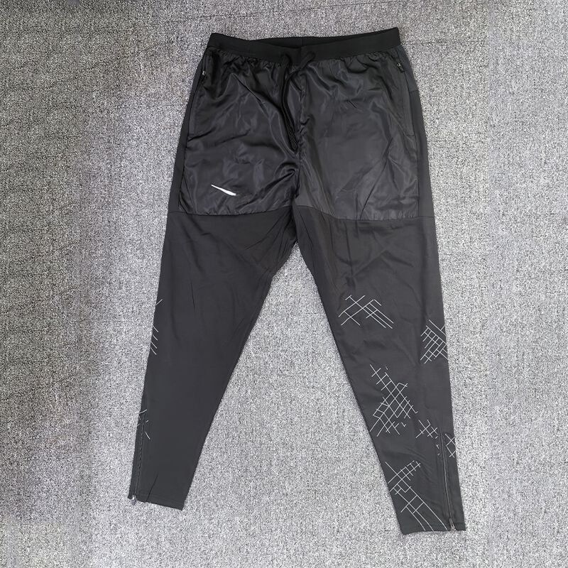 Track and Field Training Running Sports Quick-Dry Long Pants Elastic Ribbed Woven Zipper Pants Unisex Marathon Event Fitness Track and Field Training Running Sports Quick-Dry Long Pants Elastic Ribbed Woven Zipper Pants Unisex Marathon Event Fitness