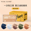 MASK GUARD防護口罩壹次性防護三層防護熔噴布獨立包裝廠家批發
