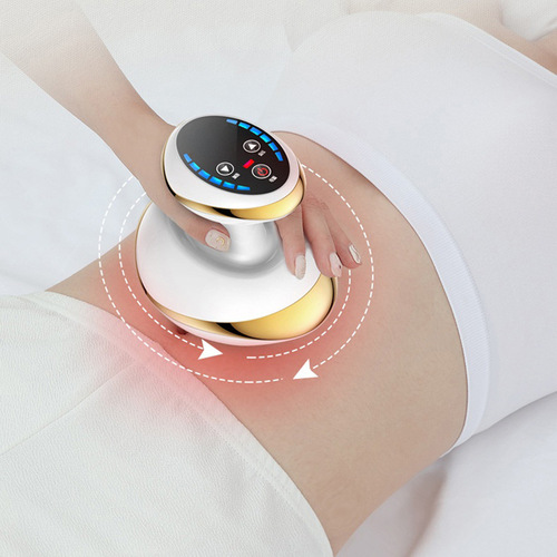 Electric Guasha Instrument Universal Meridian Brush Household Cupping Massager Meridian Brush Five Elements Device Portable