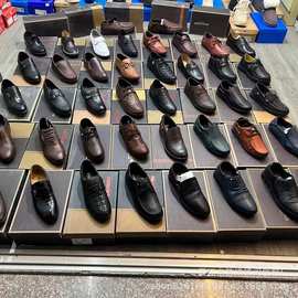 杂款男士皮鞋大厂处理春秋季库存鞋尾货外贸鞋子一手货源时尚休闲
