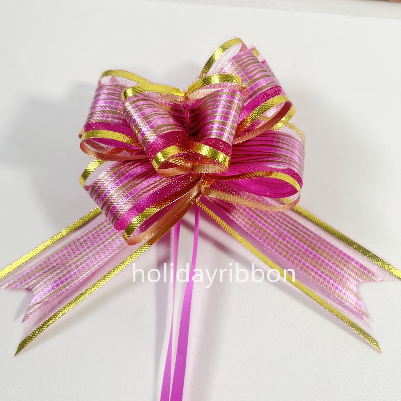 S / F 50 gran arco de nieve de patrón de árbol mano tira de flores de regalo de automóvil de boda embalaje corteza de flores