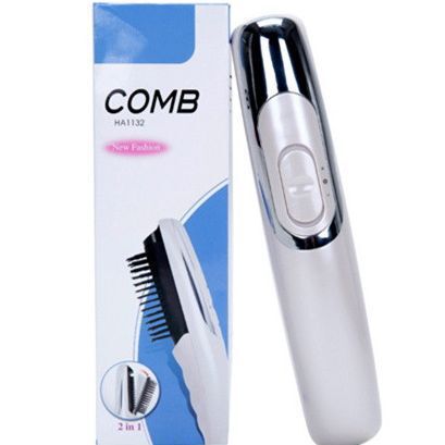 Cross-border household electric fully automatic head massage comb, scalp massager, red light vibration massager