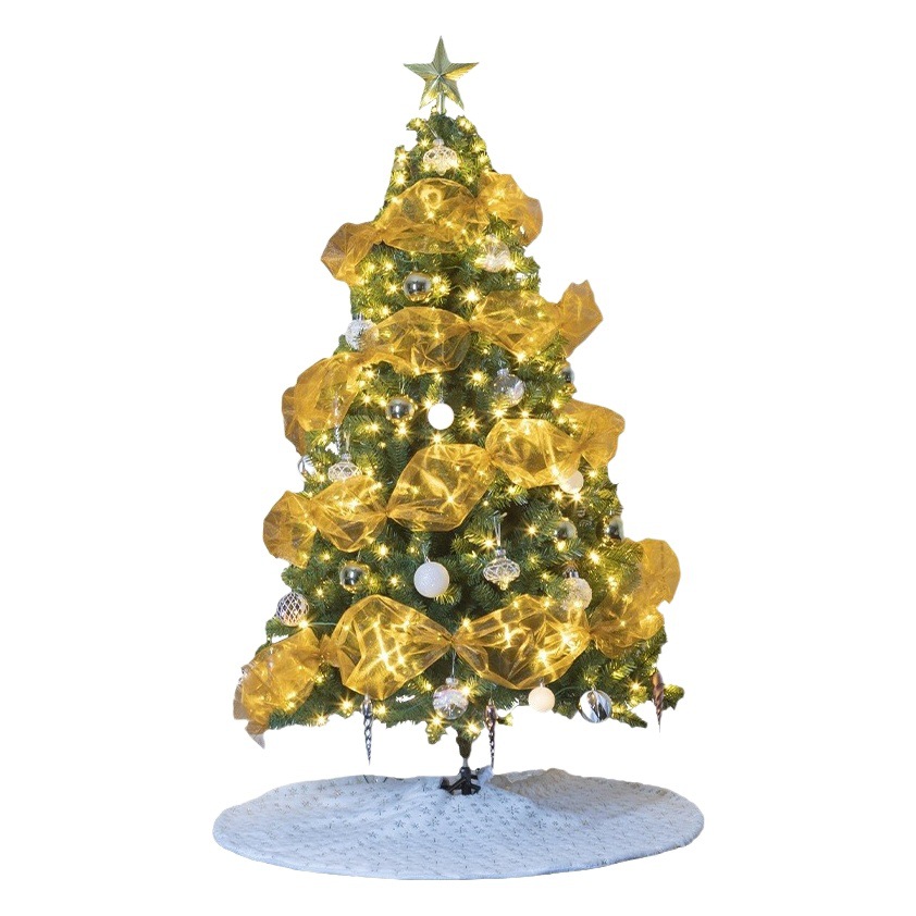 Árbol de Navidad ins estilo paquete casero hecho a mano DIY luminoso decoraciones navideñas decoración de regalo diseño de escena