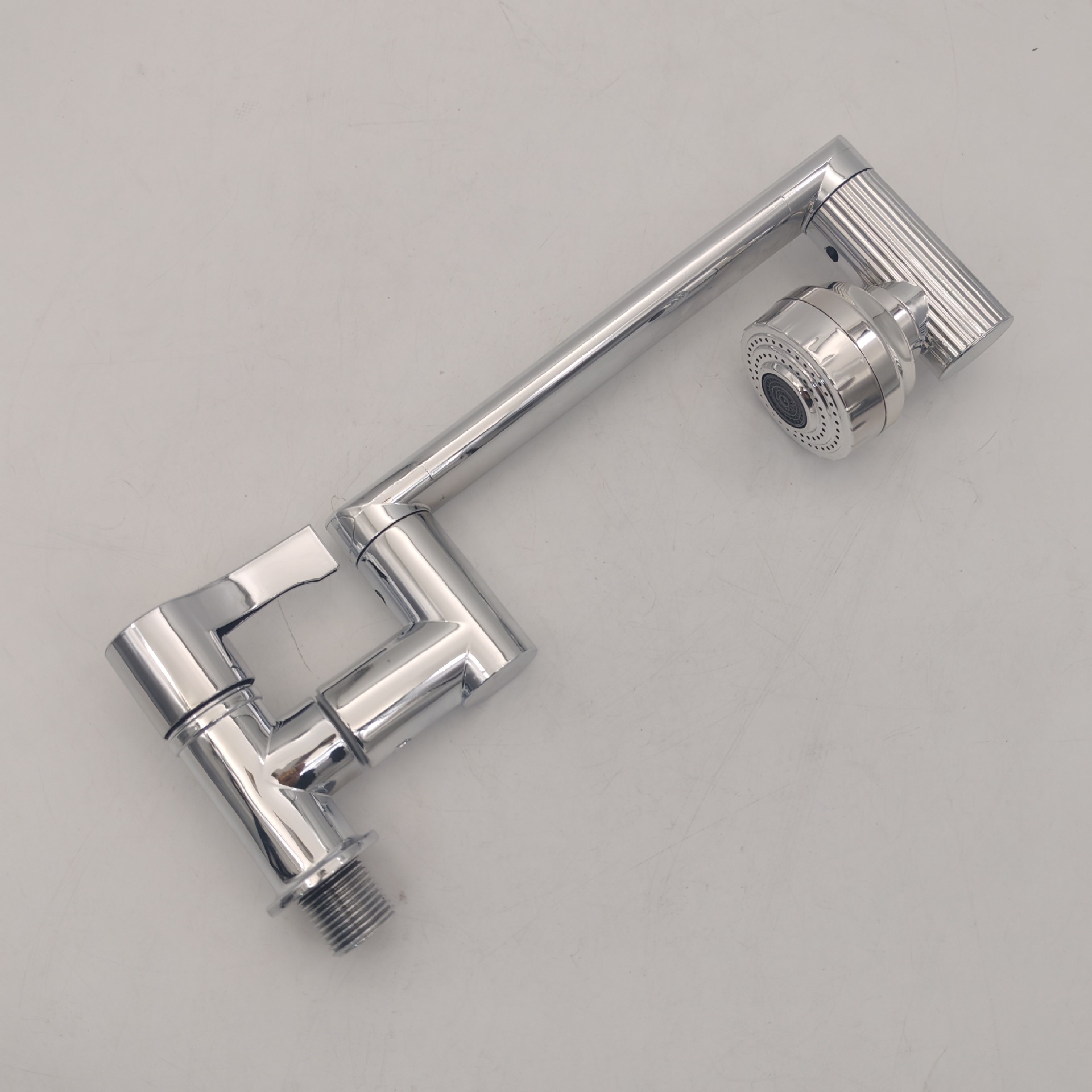 Brasile Sud-est asiatico Rubinetto universale Lucky Cat con braccio meccanico in plastica a parete con placcatura galvanica_voghion.com