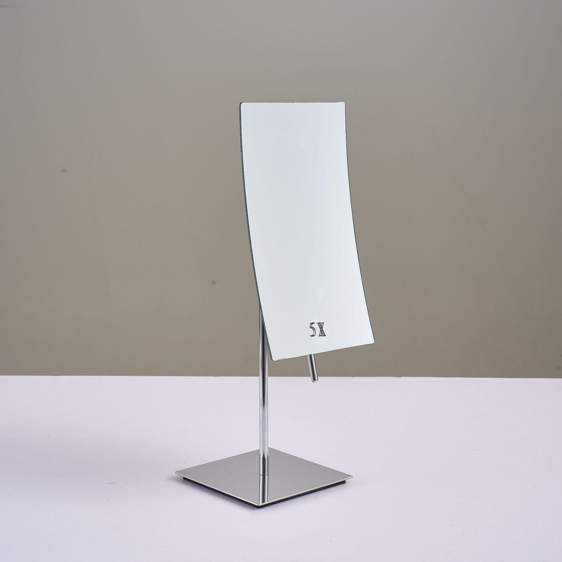 Makeup Mirror Desktop Cosmetic Mirror Toilet Bathroom Metal Adjustment Beauty Mirror Jewelry Store Countertop Mirror