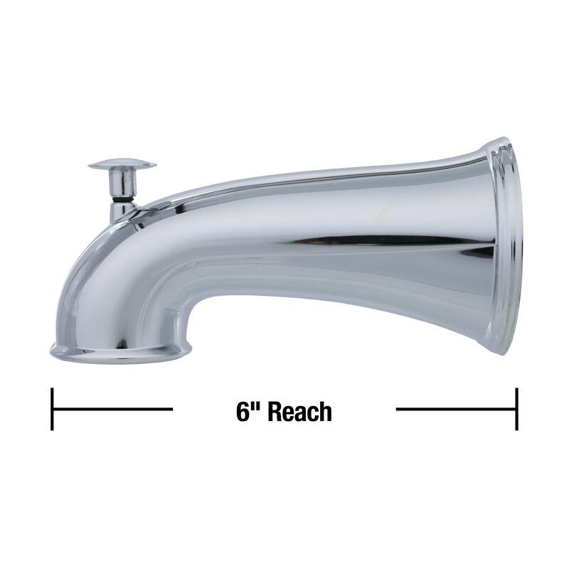 Danco Decorative Bathtub Faucet Spout with Pull up Diverter Danco Decorative Bathtub Faucet Spout with Pull up Diverter