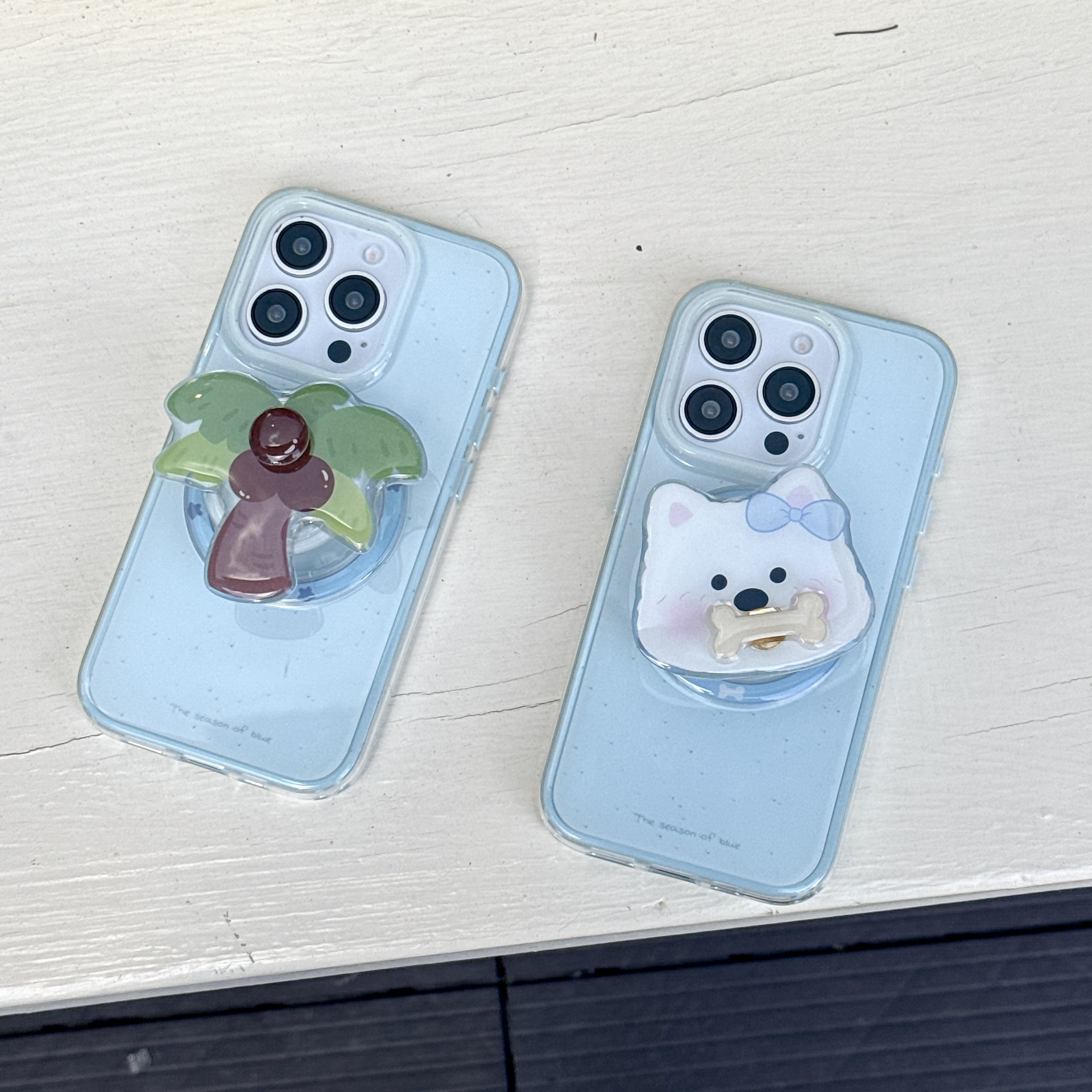 Cachorro de coco fresco de verano para iPhone15/16 funda para teléfono móvil 14PM pareja 16Pro atracción magnética 15PM