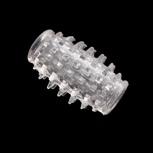 Thorn ring locking sperm ring for men, wolf braces, fun couple products, spiked penis ring, transparent crystal set wholesale