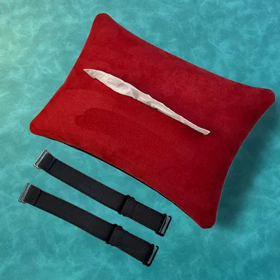Bag, Car Armrest Box, Sun – Car tissue box/set - burgundy-deerskin-velvet
