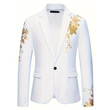 T 74163 Gold Print Wedding Suit �羳ŷ������ѷ����ͨ
