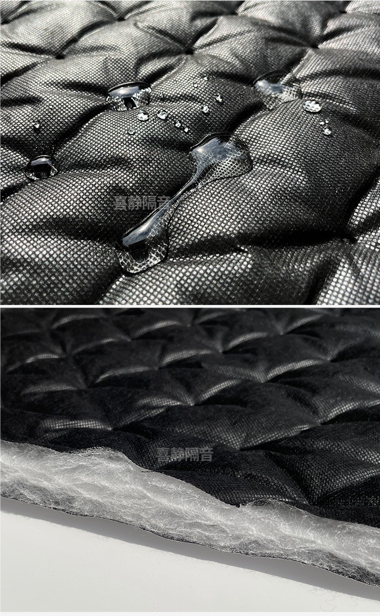 Car Sound-Absorbing Cotton, Sound-Insulating Cotton, Four-Door Chassis Noise Reduction Material, Super Sound-Absorbing and Shock-Absorbing Board, Environmentally Friendly Windsor Cotton Self-Adhesive