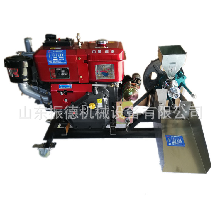 供应振德玉米康米果膨化机 流动杂粮膨化机图片 五谷杂粮膨化机