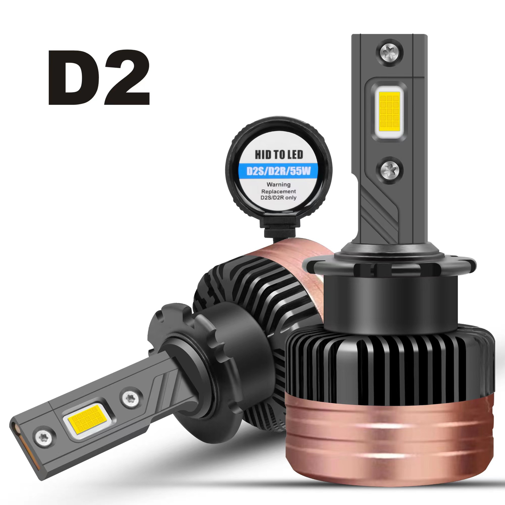 Ventas calientes A2 faro LED de automóvil D serie de iluminación faro bombilla brillante D1D2D3D4D5SD8 universal