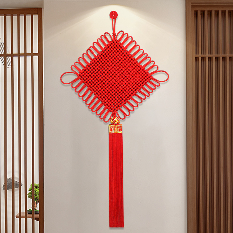 Fuyuan Xiang China Jiechang Pendant Living Room Large Red Decoration New Year's Porch New Year New Year Little Chinese Festival Spring Festival ornaments 4