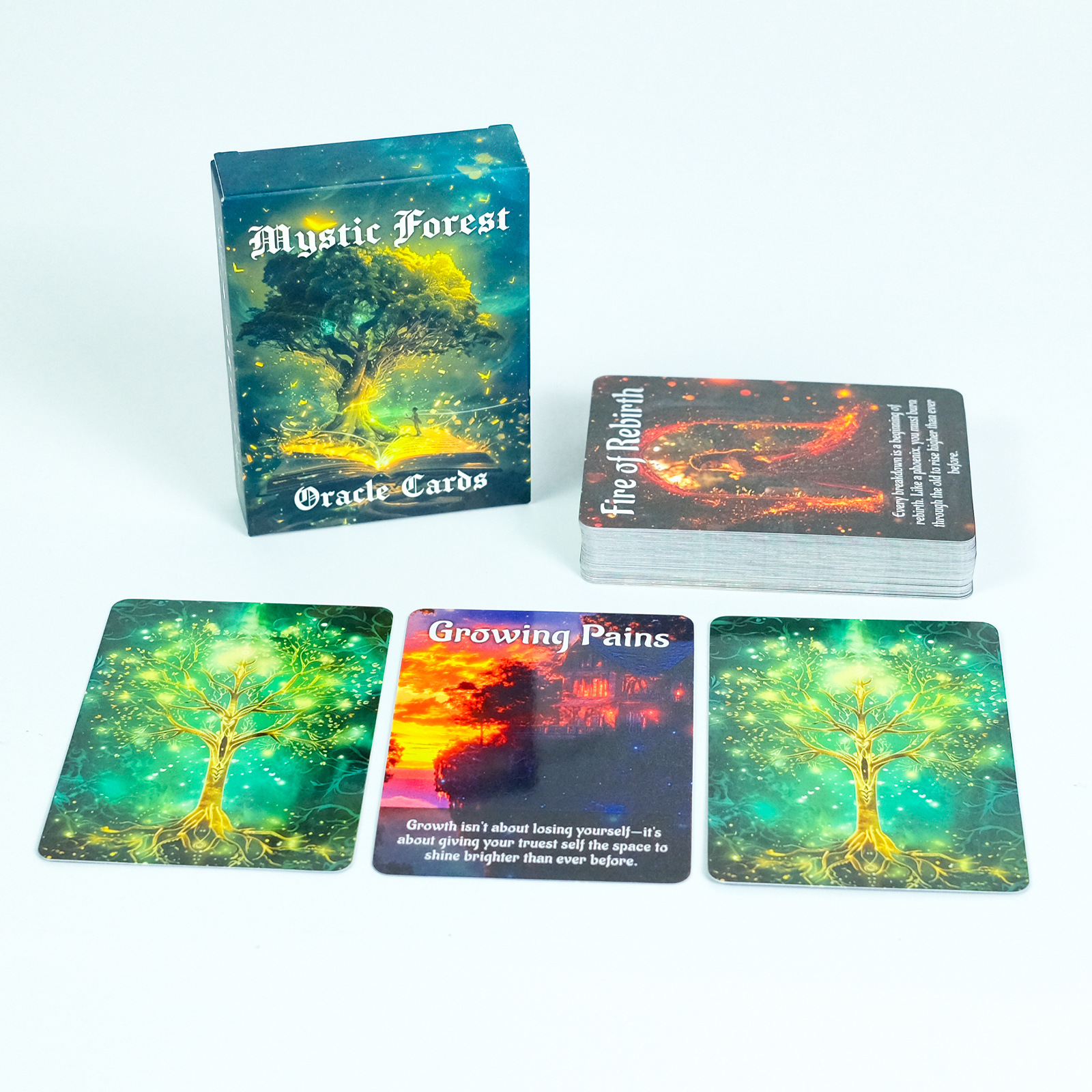 Mystische Magic Forest Orakel Tarotkarten Für Partyspiele_voghion.com