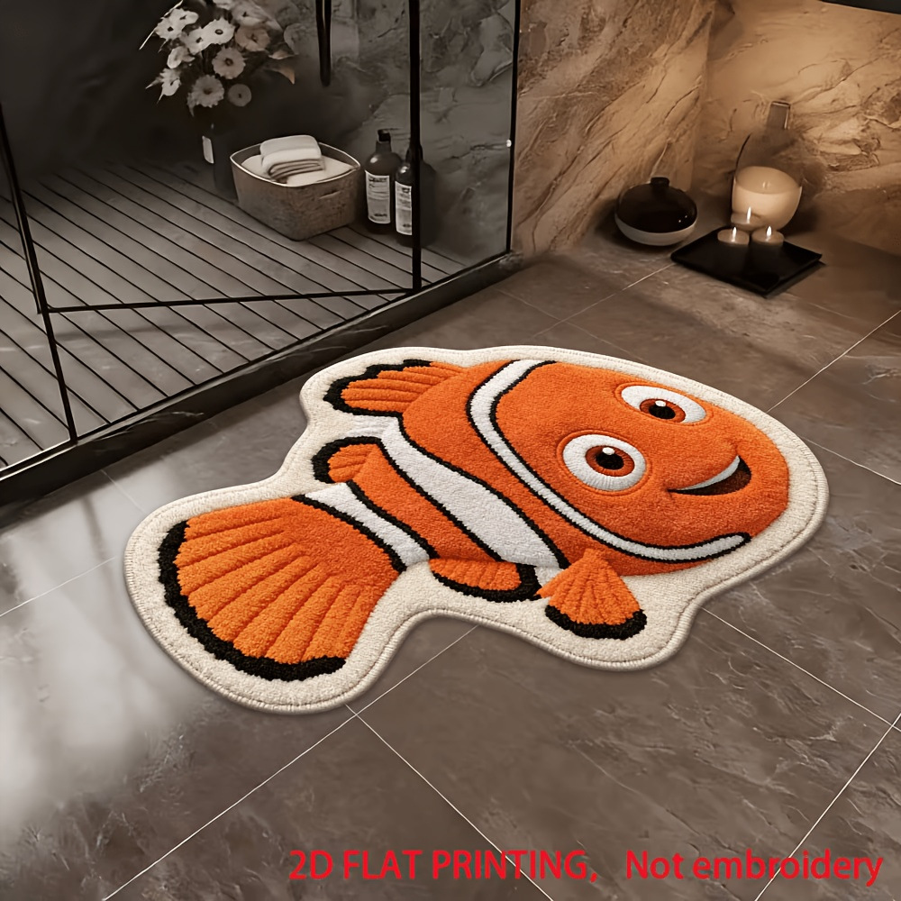 Cross-Border Temu Dropshipping Crystal Velvet Floor Mats for Home Bathroom Entrance, Water-Absorbent Non-Slip Mats, Customizable with Labels