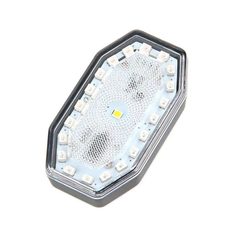 Rocke Brothers lámpara de bicicleta lámpara de advertencia de viaje nocturno lámpara de carretera de montaña lámpara de mochila accesorios de carga portátiles