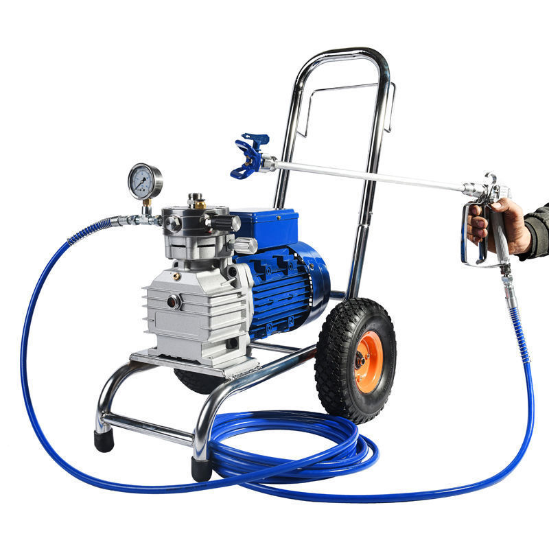 姚师傅乳胶漆喷漆水性漆工程涂料喷涂机小型电动内外墙彩钢瓦翻新