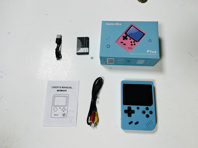 Consola de Juegos Portátil Retro Macaron 400 en 1 500 en 1 800 en 1 para Regalo y Juegos