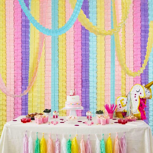 Four-leaf clover paper latte art party birthday wedding scene background wedding room layout shop event decoration wedding supplies