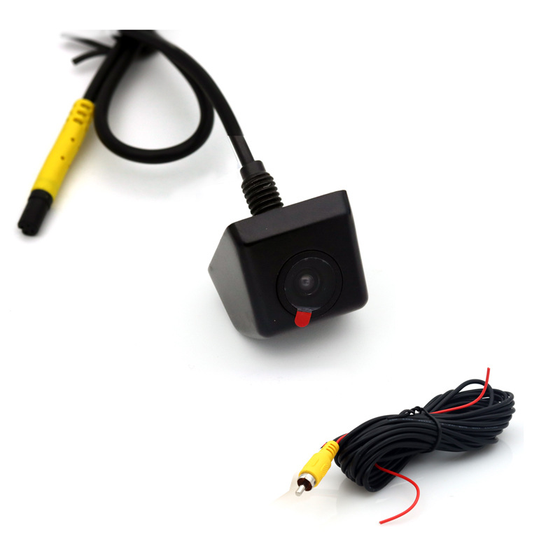 Korean plug-in CCD rear view camera mirror with ruler with flower head