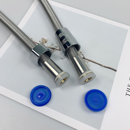 Wholesale stainless steel spring shower pipe shower hose soft tube hot water faucet sprinkler explosion-proof inlet pipe 1.5 meters 2 meters 10 meters