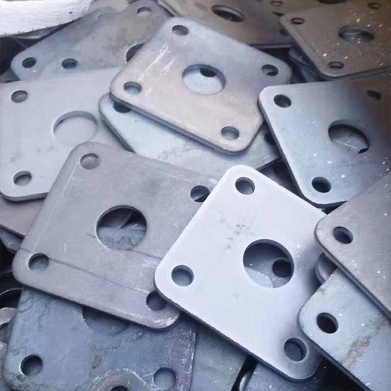 加工异形件加工中心 法兰毛坯 车床 法兰方板阀门冲压件配件