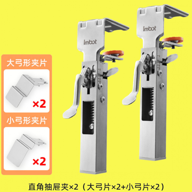Clip de fijación de instalación de cajón Clip de cajón de prensa Clip de fijación de instalación de cajón sin manija