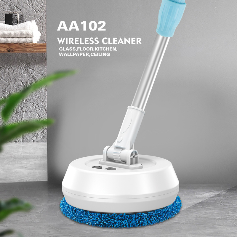 Aa102 Wireless Electric Cleaning Brush Multifunctional Household Cleaner Floor Glass Ceiling Cleaning Mop