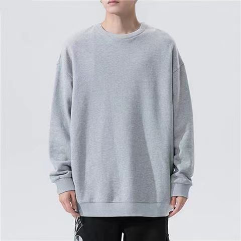 Herren Kapuzen Pullover Lange Ärmel Basic Einfarbig display picture 2