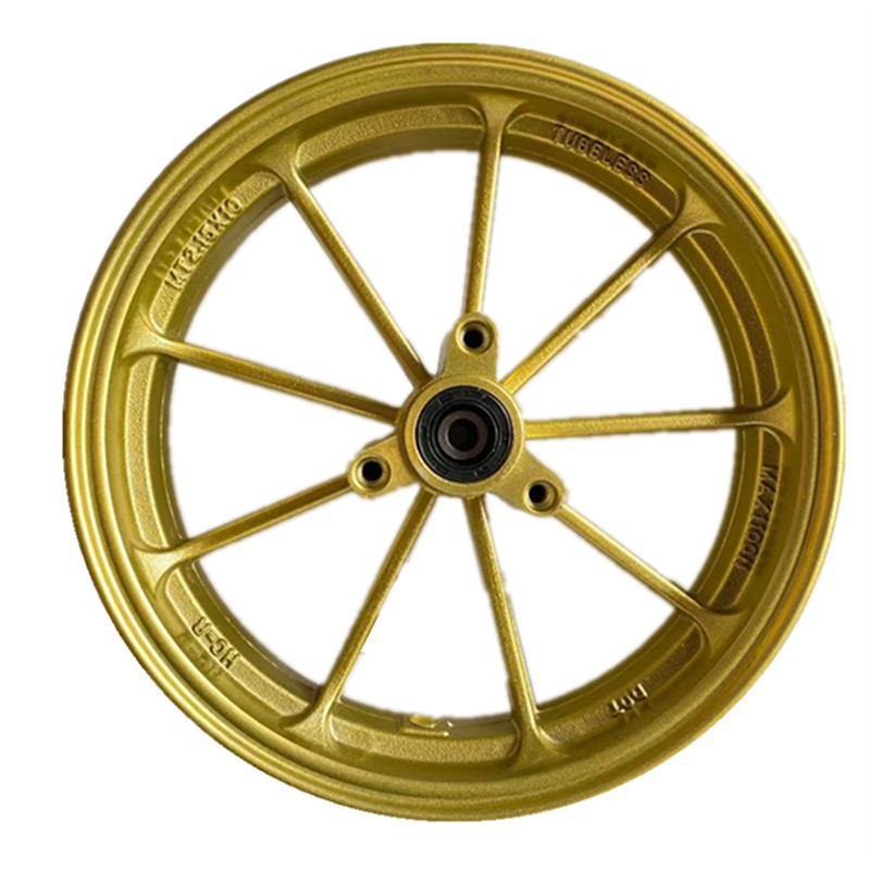 10inch Yamaha 100Cc Motorcycle Fuxi Wheel Motorcycle Rim Modified Vehicle Aluminum Wheel Batch Steel Wheel Hub
