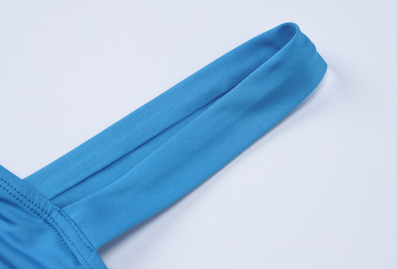 Women Clothing Spring Summer Sexy Sling Bandeau Slim Fit Fold Split Skirt Set
