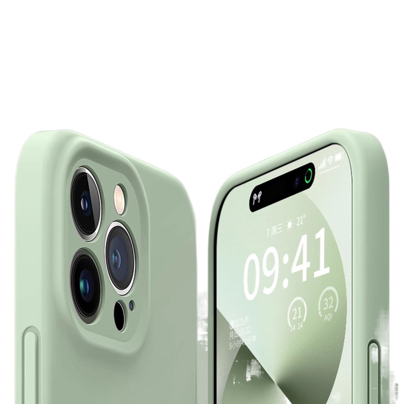 进口液态硅胶不发黄适用苹果15promax手机壳16新款iPhone14promax|undefined