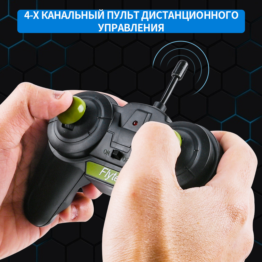 Игрушечная лодка с пультом управ
