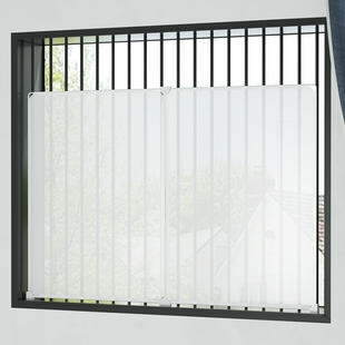 Balcony Anti-Theft Net Shielding Panel Privacy Fence Fence Pole First Floor Window Protection Rainwater Punch-Free Closed Partition