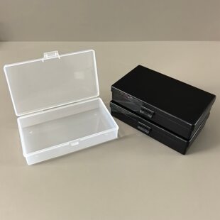 Rectangular plastic materials set, jewelry, storage box