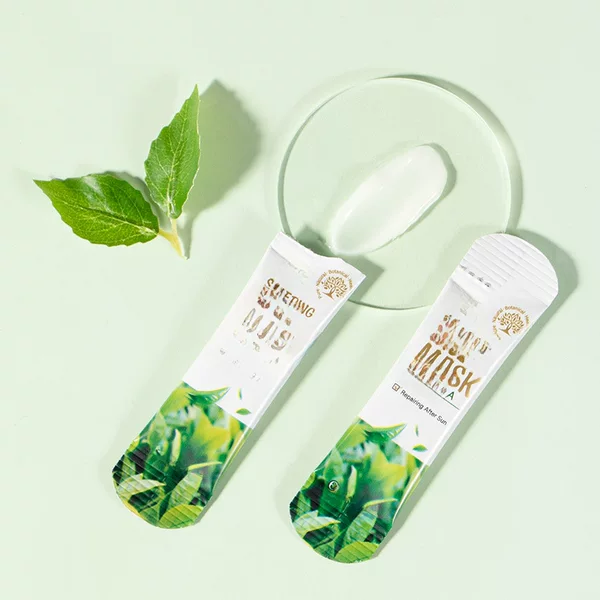 Cross-Border Fenyi Green Tea Sleeping Mask Sheet 3g No-Rinse Application with Full English Label
