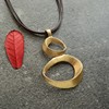 Brand fashionable necklace, chain for key bag , suitable for import, simple and elegant design, European style