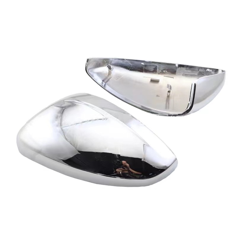 Adecuado para Peugeot 208 301 2008 cubierta del espejo retrovisor galvanoplastia espejo retrovisor Shell patrón de fibra de carbono reflector modificación