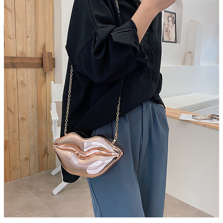 240g Weight Polyester Lining Material Buckle Closure Type Single Shoulder Strap Strap Type Pu Leather Material Solid Color Pattern Streetwear Style Square Shape Red, Gold, Silver, Champagne, Black Color Medium Size Medium Pu Leather Streetwear 51