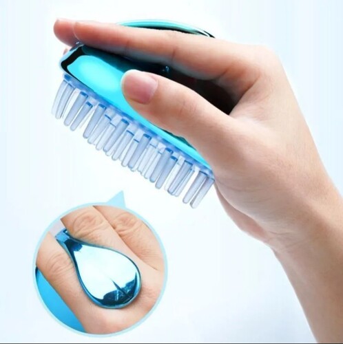 Hair washing artifact adult shampoo brush men and women head shampoo massage comb silicone shampoo brush anti-itch head scratcher