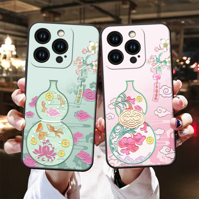 Apple, iPhone15, совместимый iPhone15 Pro, чехол для телефона, силиконовый iPhone12 Pro, на удачу, 17promax