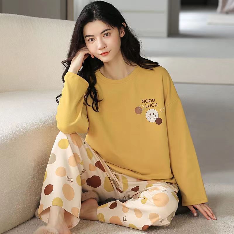 彩圆笑脸-黄-长