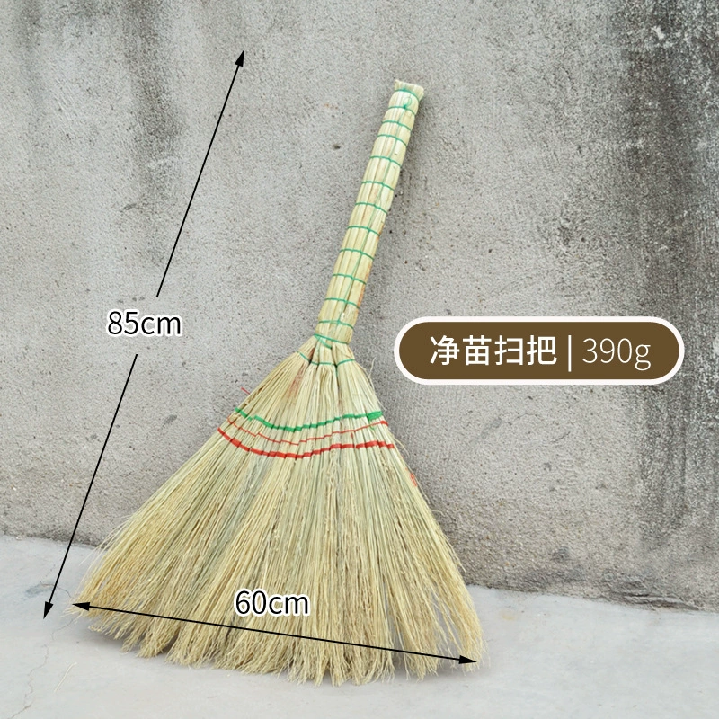 Чистая ручная метла из красной sorghum с broom из ладони пальмы хлопок журавлиная белая семена растение книга