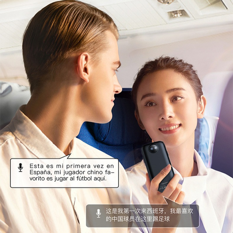 Máquina de traducción directa de fábrica traductor inteligente fuera de línea traducción simultánea traducción en tiempo real inglés japonés cantonés francés multilingüe