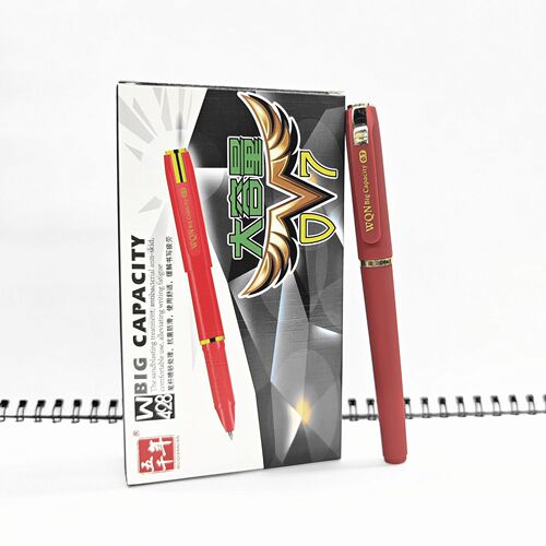 Five Thousand Years W428 Large Capacity Hard Pen Calligraphy 0.7 Black Gel Pen Business Signature Pen Bullet Carbon Pen