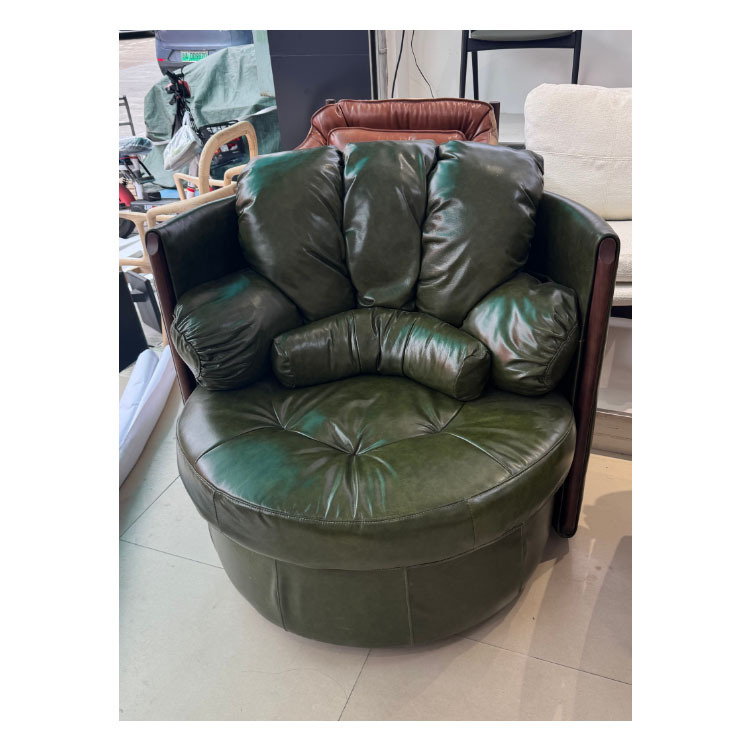 Sillón Individual de Madera Maciza para Cafetería y Restaurante image 40