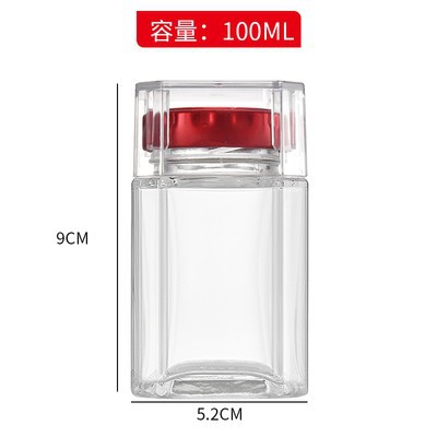 Botella de Nido de Pájaro botella de Nido de Pájaro pequeño guisado fresco botella de Nido de Pájaro instantáneo sub-botella de miel olla de pescado sellado botella vacía de pegamento al por mayor 50